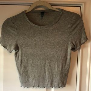 Cropped tshirt - small - excellent condition